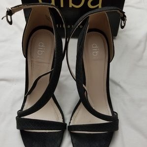 Simple strappy high heels